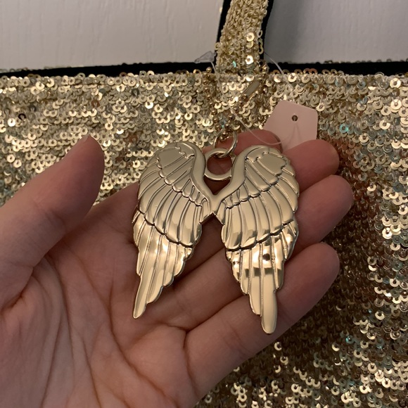 Victoria’s Secret Gold Sequin Tote - Picture 5 of 15